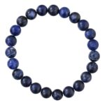 Blue Sodalite - Stone of Wisdom - Handmade Yoga Stretch Elastic Bracelet Natural Stone Crystal Healing Power Energy Gifts for Unisex Adult 8mm Gemstone