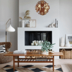 Wooden Silent Non-Ticking Wall Clock for Home Stylish Latest Designer Wall Clock for Home Living Room Bedroom Office Hall